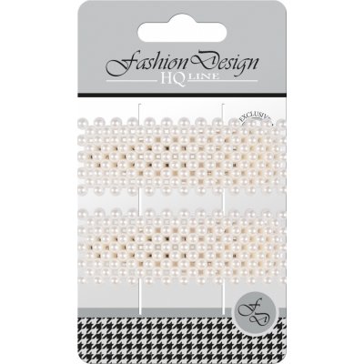 TOP CHOICE Sponky do vlasů 2ks Bílé perličky 23828 – Hledejceny.cz