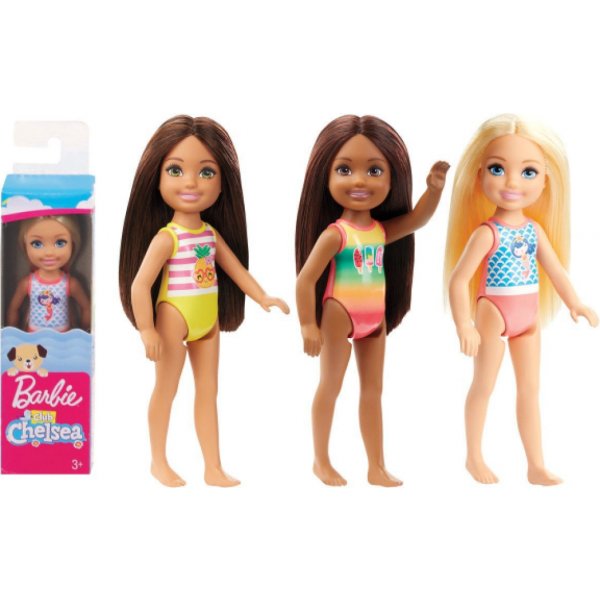 Barbie Chelsea na pláži hnědé vlasy od 159 Kč - Heureka.cz