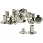 Natana šroubovací nýt na kabelku 7mm 10 kusů – Zboží Dáma