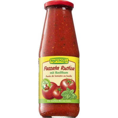Rustica Bio passata s bazalkou 680 g – Hledejceny.cz