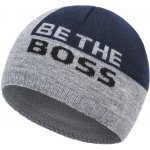 Marhatter chlapecká pletená čepice 1081 navy/šedá – Zboží Dáma