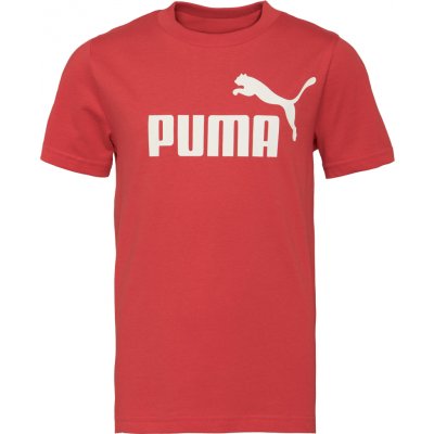 Puma Essentials N0. 1 Logo Tee B červená – Sleviste.cz