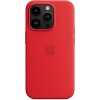 Pouzdro a kryt na mobilní telefon Apple Apple iPhone 14 Pro Silikonový kryt s MagSafe (PRODUCT)RED MPTG3ZM/A