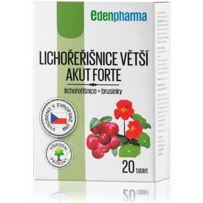 EdenPharma Akut Forte Lichořeřišnice větší 20 tablet – Hledejceny.cz