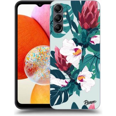 Pouzdro Picasee silikonové Samsung Galaxy A14 4G A145R - Rhododendron čiré – Zboží Mobilmania