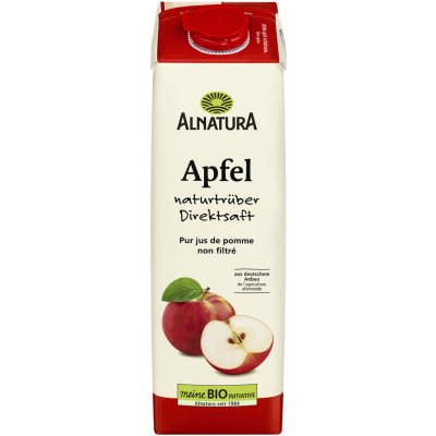 Alnatura BIO Jablečná šťáva nefiltrovaná 1 l – Hledejceny.cz
