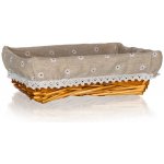 Banquet košík DAISY obdélník. 27x18x7cm proutěný – Hledejceny.cz