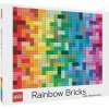 Puzzle CHRONICLE BOOKS LEGO Rainbow Bricks 1000 dílků