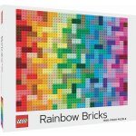 CHRONICLE BOOKS LEGO Rainbow Bricks 1000 dílků – Zboží Mobilmania