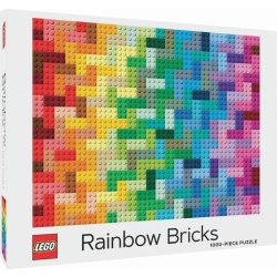 CHRONICLE BOOKS LEGO Rainbow Bricks 1000 dílků
