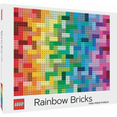 CHRONICLE BOOKS LEGO Rainbow Bricks 1000 dílků – Zbozi.Blesk.cz