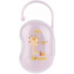 Chicco dvojité pouzdro na dudlík Easy Box Girl Žirafa 13x6x18 růžová – Sleviste.cz