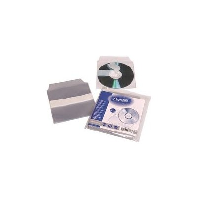 Bantex Samolepicí kapsa na CD s klopou - na CD / 25 ks – Zboží Dáma