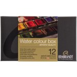 Rembrandt profesionální akvarelové barvy 12 pánviček – Zboží Dáma