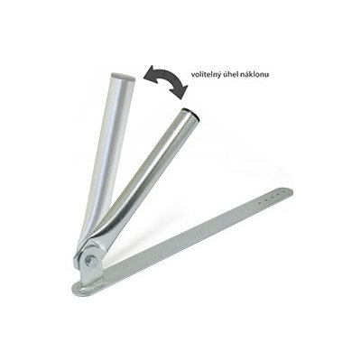 Držák antény pod střešní tašku s náklonem zinek Galva – Zboží Živě