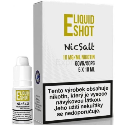 Expran GMBH E-Liquid SHOT SALT VPG 50/50 10 mg 10 ml – Sleviste.cz