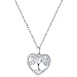 Mabell Dámský stříbrný náhrdelník CZ221BSN176C45 – Zboží Mobilmania