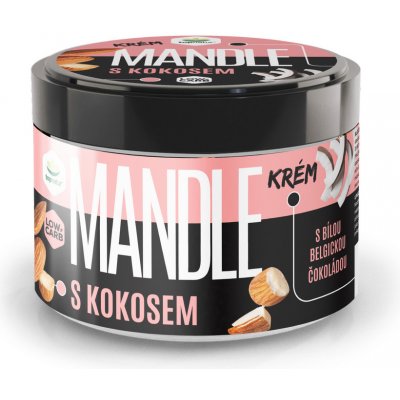 Topnatur Low Carb Krém mandle s kokos. a bílou čokoládou 300 g – Zboží Dáma