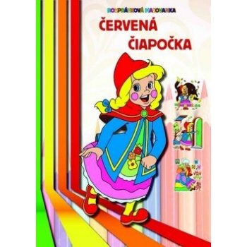 Červená čiapočka Rozprávková maľovanka