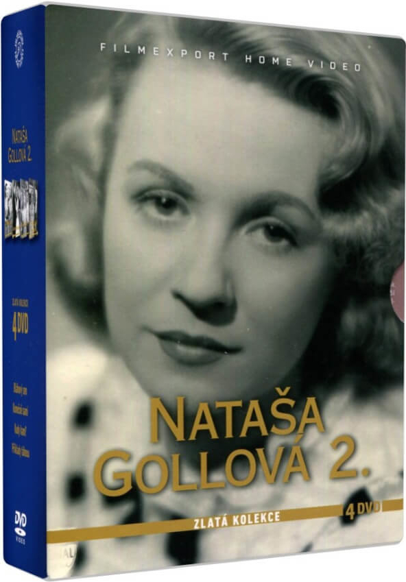 Nataša Gollová 2 - Zlatá kolekce - 4 DVD