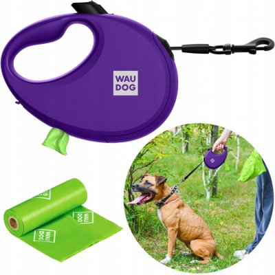 WAUDOG Vodítko automatické R LEASH se zásobníkem na sáčky – Zboží Mobilmania