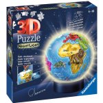 Ravensburger 3D puzzleball svítící Globus 72 ks – Zboží Mobilmania