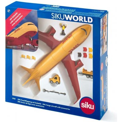 Siku Super DHL nákladní letadlo s příslušenstvím – Sleviste.cz