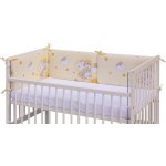 Mantinel do postýlky 4-dílný Mráček béžový – Zboží Mobilmania