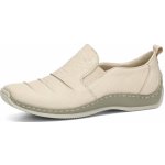 Rieker dámské kožené polobotky béžové – Zboží Dáma