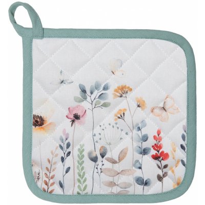 Bavlněná podložka pod hrnec Flowerbomb - 20*20 cm – Zboží Mobilmania