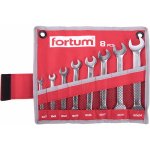 Fortum Klíče ploché, sada 8 ks, 6 - 24 mm, 61CrV5 4730104 – Zboží Mobilmania