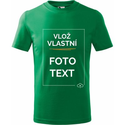 dětské tričko s potiskem zelená – Hledejceny.cz