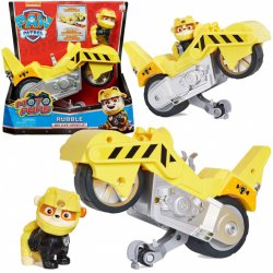 Spin Master Paw Patrol Tlapková Patrola Moto Pups motorka s figurkou Rubble