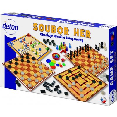 Detoa Soubor her 7 dřevo – Zboží Živě