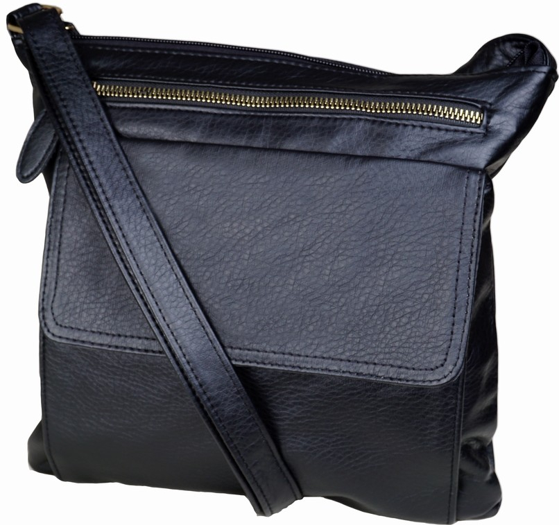 Nicole brown dámská crossbody kabelka JBFB 293 černá