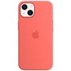 Pouzdro a kryt na mobilní telefon Apple Apple iPhone 13 Silicone Case with MagSafe Pink Pomelo MM253ZM/A