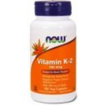 NOW Foods Vitamin K2 jako MK-4 100ug 100 rostlinných kapslí – Hledejceny.cz