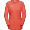 Dámská Trička MAMMUT Tree Wool FL Longsleeve Women peach melange