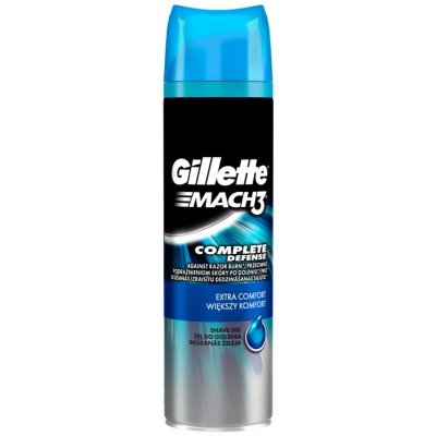 Gillette Mach3 Complete Defense gel na holení 200 ml – Zboží Mobilmania