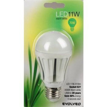 Evolveo EcoLight LED 11W E27 Stmívatelná
