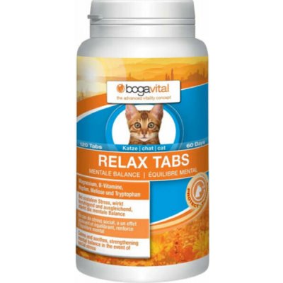 Bogar bogavital RELAX TABS kočka 84 g 120 tablet – Hledejceny.cz