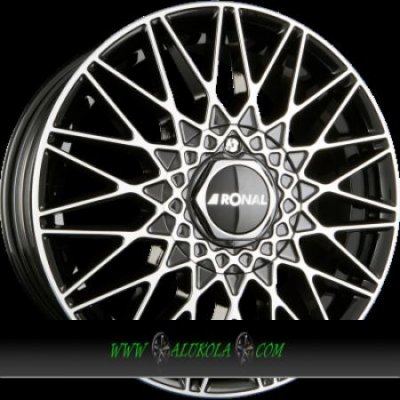 Ronal LSX 7x16 5x112 ET50 black polished – Hledejceny.cz