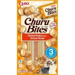 Churu Cat Bites Chicken wraps&Chicken Purée 3 x 10 g – Hledejceny.cz