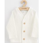 New Baby Kojenecký kabátek na knoflíky Luxury clothing Oliver bílý – Sleviste.cz