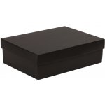 Dárková krabička s víkem 350x250x100 mm, černá – Zboží Mobilmania