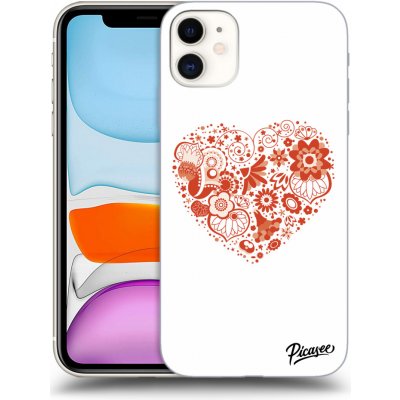 Pouzdro Picasee ULTIMATE CASE MagSafe Apple iPhone 11 - Big heart – Zboží Mobilmania