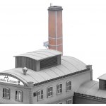 Piko Authentic Edition Tovární komín sklárny E. Strauss 61118 – Zboží Dáma