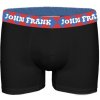 Boxerky, trenky, slipy, tanga John Frank JFBMODHYPE41 Černá