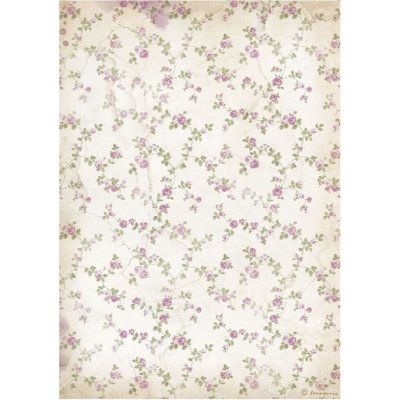 Stamperia Rýžový papír Levandule a pozadí – Zboží Dáma