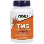 Now Foods TMG Trimethylglycin Betain 1000 mg x 100 tablet – Hledejceny.cz
